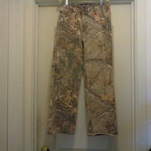 Realtree Kids Camouflage Jeans - Brown and Green